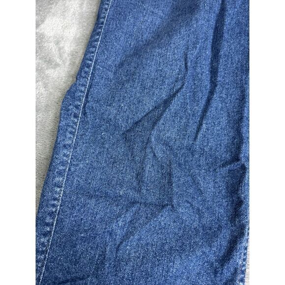 Vintage 90s Levi's Flex Straight Jeans Men's Size 38x32 Blue - Picture 5 of 13